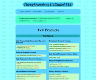 Tvu.com(Thoughtventions Unlimited LLC) Screenshot