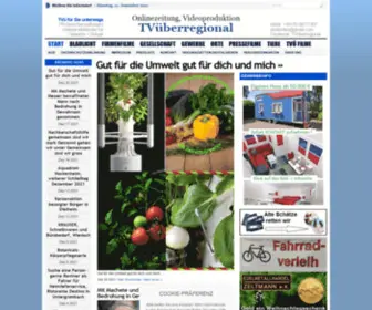 Tvueberregional.de(TVueberregional, Oliver Doell, Videoproduzent, Onlinezeitung) Screenshot