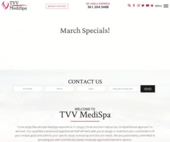 TVvmedispa.com(TVV Medispa) Screenshot