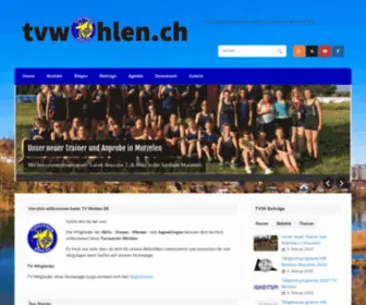 Tvwohlen.ch(Turnverein Wohlen) Screenshot