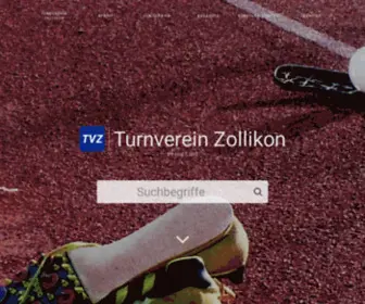 Tvzollikon.ch(Turnverein Zollikon) Screenshot