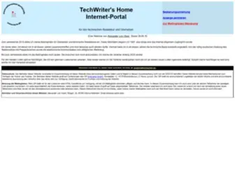 TW-H.de(TechWriter's Home) Screenshot