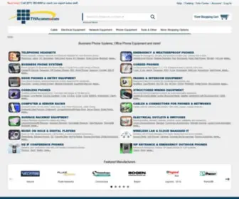 Twacomm.com(Business Phone Systems Office Telephone System for Small and Large Business) Screenshot