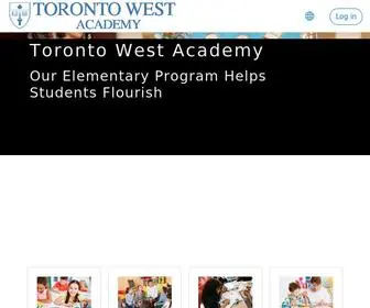 Twaelementary.online(Toronto West Academy) Screenshot