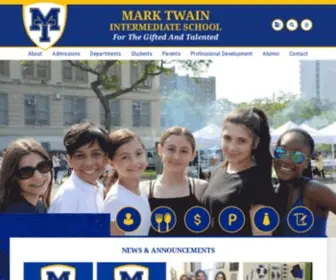 Twain239.com(#239 Mark Twain Intermediate School For the Gifted And Talented) Screenshot