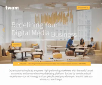 Twam.online(Our mission) Screenshot