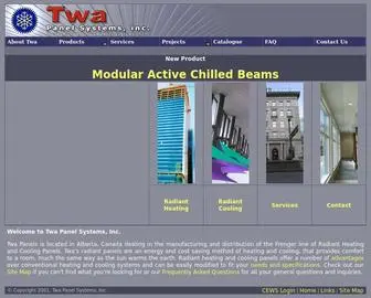 Twapanels.ca(Twa Panel Systems Inc) Screenshot