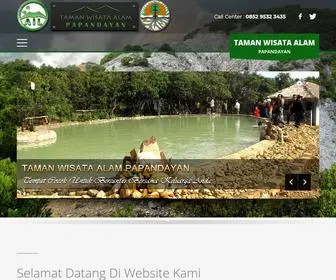 Twapapandayan.com(Taman Wisata Alam Gunung Papandayan) Screenshot