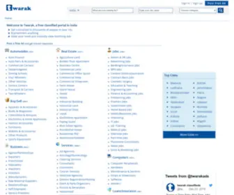 Twarak.com(Free India Classifieds) Screenshot