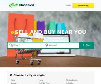 Twatigh.com(Buy and Sell any products and services on Twati Classified powered) Screenshot