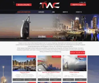 TWcholidays.net(Dubai tour operator New York) Screenshot