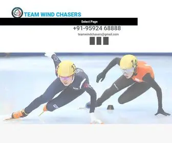 TWCsportsclub.com(Team wind chasers) Screenshot