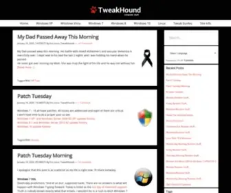 Tweakhound.com(Computer stuff) Screenshot