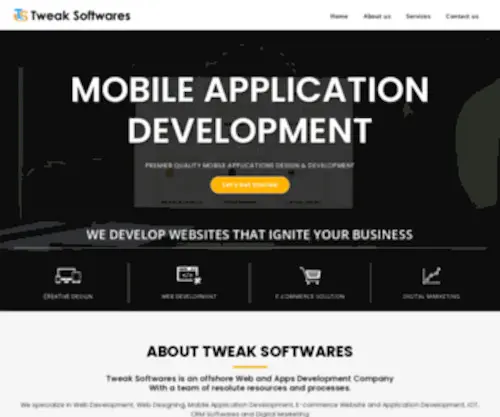 Tweaksoftwares.com(Give wings to your dreams) Screenshot