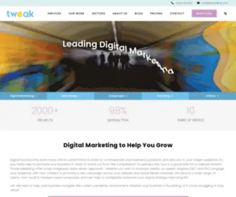 Tweakuk.com(Digital Marketing Agency Surrey) Screenshot