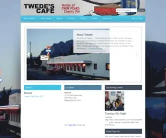 Twedescafe.com(Twedes cafe) Screenshot