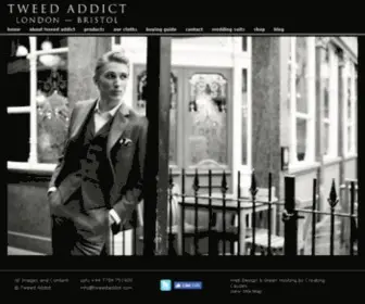 Tweedaddict.com(Tweed Addict) Screenshot