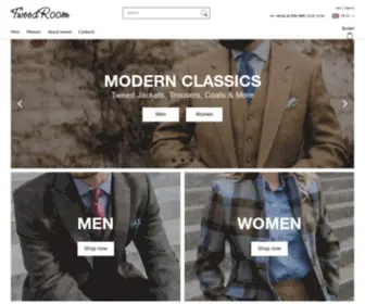 Tweedroom.com(Tweed Clothing and Accessories) Screenshot