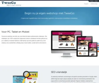 Tweego.nl(Begin nu je eigen webshop met TweeGo) Screenshot