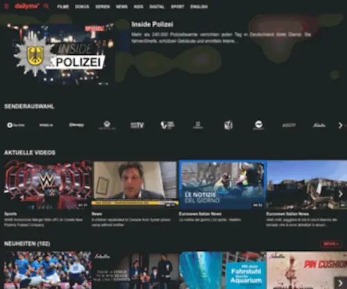 Tweek.tv(Kostenlose TV Serien und Shows ansehen mit der dailyme TV App für Smartphones) Screenshot