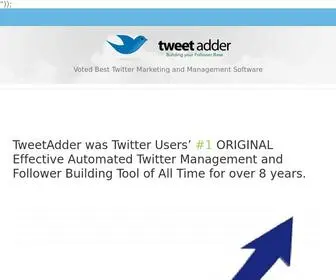 Tweetadder.com(Tweetadder) Screenshot