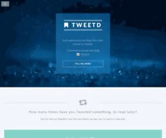 Tweetd.com(Elm Repl) Screenshot