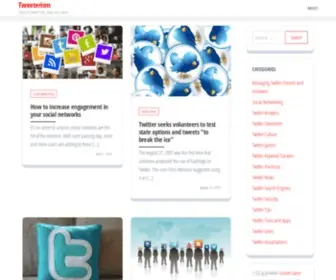 Tweeterism.com(Guide to Twitter tools) Screenshot