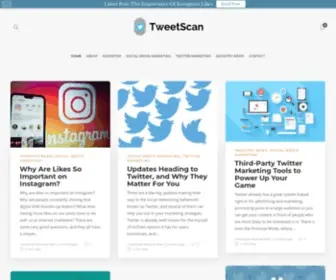 Tweetscan.com(Tweet Scan) Screenshot