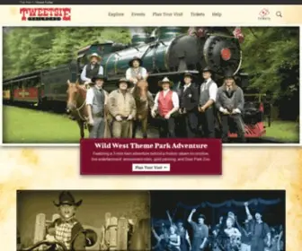 Tweetsie.com(Tweetsie Railroad) Screenshot