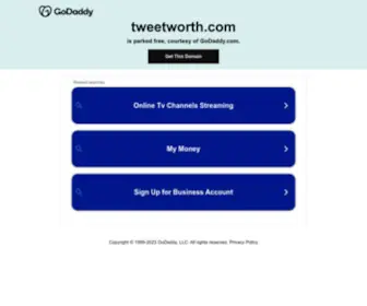 Tweetworth.com(Tweetworth) Screenshot