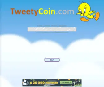 Tweetycoin.com(Unlimited Bitcoin for Free) Screenshot