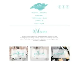 Twelfthnightevents.com(London Ontario + Toronto Ontario + Destination Wedding Planner) Screenshot