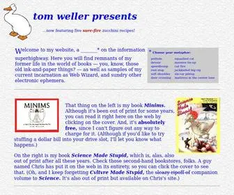 Tweller.com(Tom Weller Presents) Screenshot