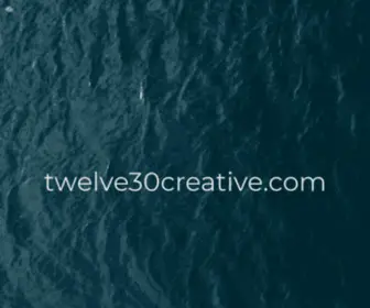 Twelve30Creative.com(Twelve30 Creative) Screenshot