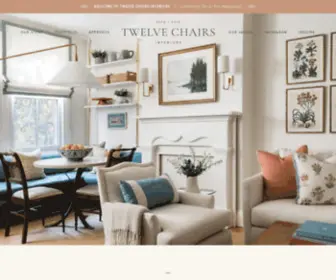 Twelvechairsinteriors.com(Twelve Chairs Interiors) Screenshot