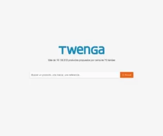 Twenga.es(La mayor selección de Internet. Todas las marcas + todas las tiendas. Resultado) Screenshot