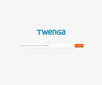 Twenga.nl(De meest complete online prijsvergelijker) Screenshot