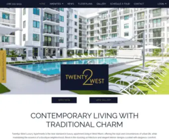 Twenty2West.com(Twenty2 West) Screenshot