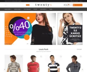 Twenty3.com.tr(Kadın) Screenshot