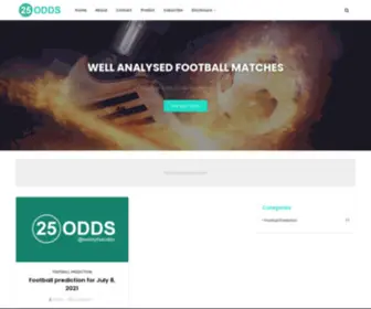 Twentyfiveodds.com Screenshot