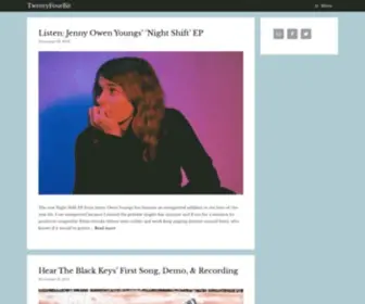 Twentyfourbit.com(News For Your Muse) Screenshot