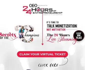 Twentyfourhoursofentrepreneurship.com(Secrets Of The Champions) Screenshot