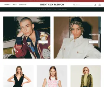 Twentysixfashion.com(Twenty Six Fashion) Screenshot