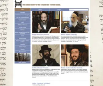 Twerskitorah.com(Twerski Torah) Screenshot