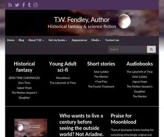 Twfendley.com(Historical fantasy & science fiction) Screenshot