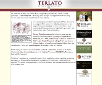 TWG.com(The Terlato Wine Group) Screenshot