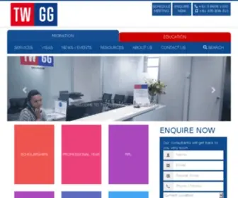 TWGG.com.au(TWGG Education) Screenshot