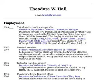 Twhall.com(Ted) Screenshot