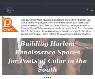 TWhpoetry.org(Building Harlem Renaissance Spaces in the Contemporary South) Screenshot