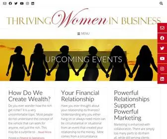 Twibc.com(Thriving Women in Business Community) Screenshot
